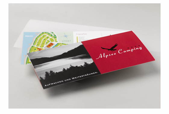 Folder & Lageplan Alpsee Camping